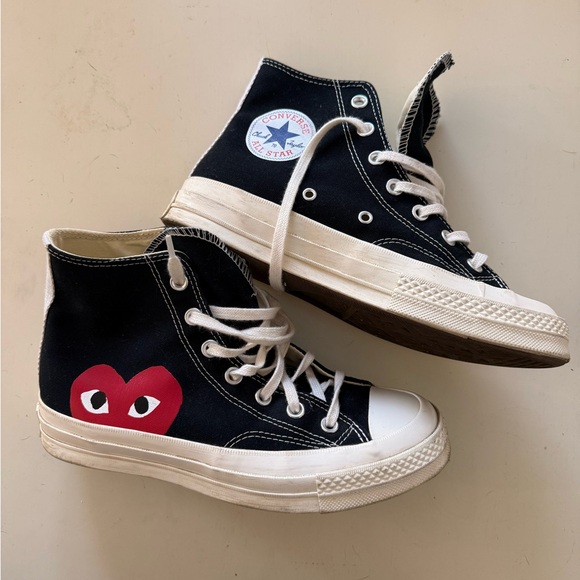 Converse Chuck Taylor Comme des Garçons Hi-Top Sneakers - Picture 1 of 5